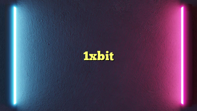 1xbit