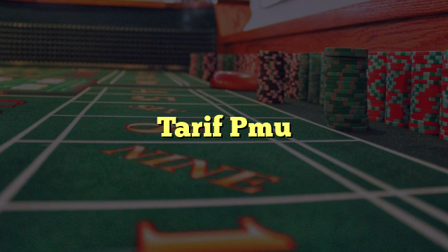 Tarif Pmu