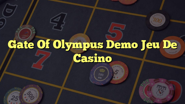 Gate Of Olympus Demo Jeu De Casino